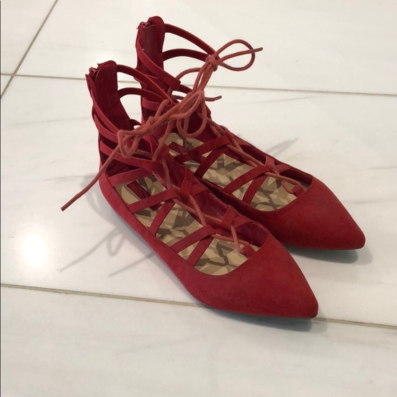 Forever 21 lace up flats - Picture 2 of 5